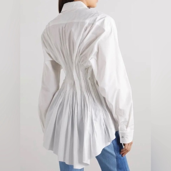 • Relaxed Tailored
Fit Cotton Blouse, Button Down
$98 $172 - Picture 2 of 3